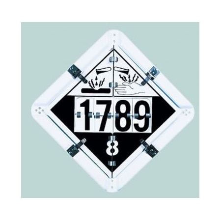 Accuform DIGIT FLIP PLACARD 5LEGENDS 13 MPF577 MPF577